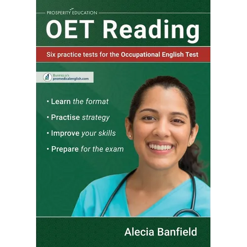 OET Reading: Six practice tests for the Occupational English Test - Paperback