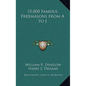 10,000 Famous Freemasons from A to J - Hardcover