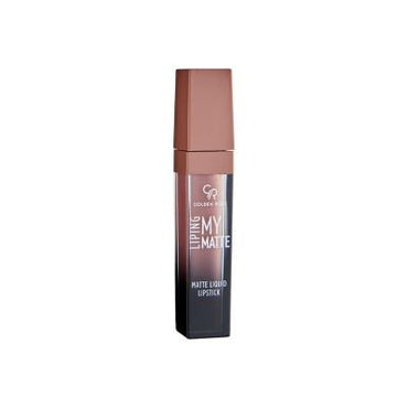 Golden Rose Matte Lipstick - Long Lasting, Comfortable & Intense Color Lip Color
