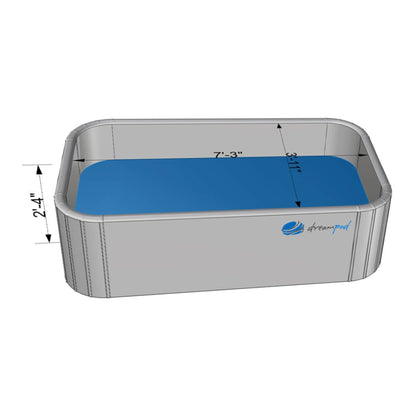 Dreampod Home Float Flex Premium Inflatable Pvc Reinforced Floatation Tank [DPFP104GPE] (SAK36706)