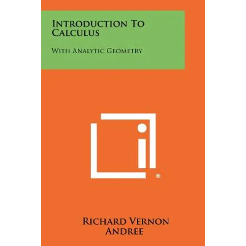 Introduction To Calculus: With Analytic Geometry - Paperback