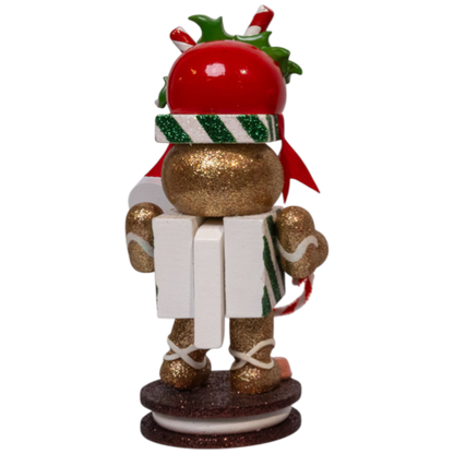 The Hollywood 8 Inch Gingerbread Nutcracker