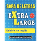Sopa de Letras - Edición en inglés - Paperback