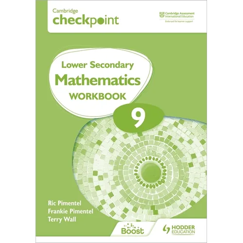 Cambridge Checkpoint Lower Secondary Mathematics Workbook 9: Hodder Education Group - Paperback