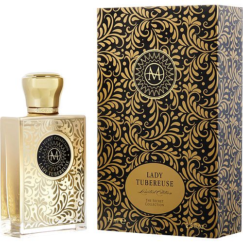 MORESQUE THE SECRET COLLECTION LADY TUBEREUSE by Moresque EAU DE PARFUM SPRAY 2.5 OZ