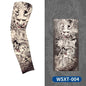 1 Pc Tattoo sleeves for summer outdoor sports, breathable, sweat absorbing, sun shading, seamless koi flower arm tattoo ice sleeves