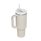 1200ml Stainless Steel Mug Coffee Cup Thermal Travel Car Auto Mugs T hermos 40 Oz Tumbler with Handle Straw Cup Drinkware New In