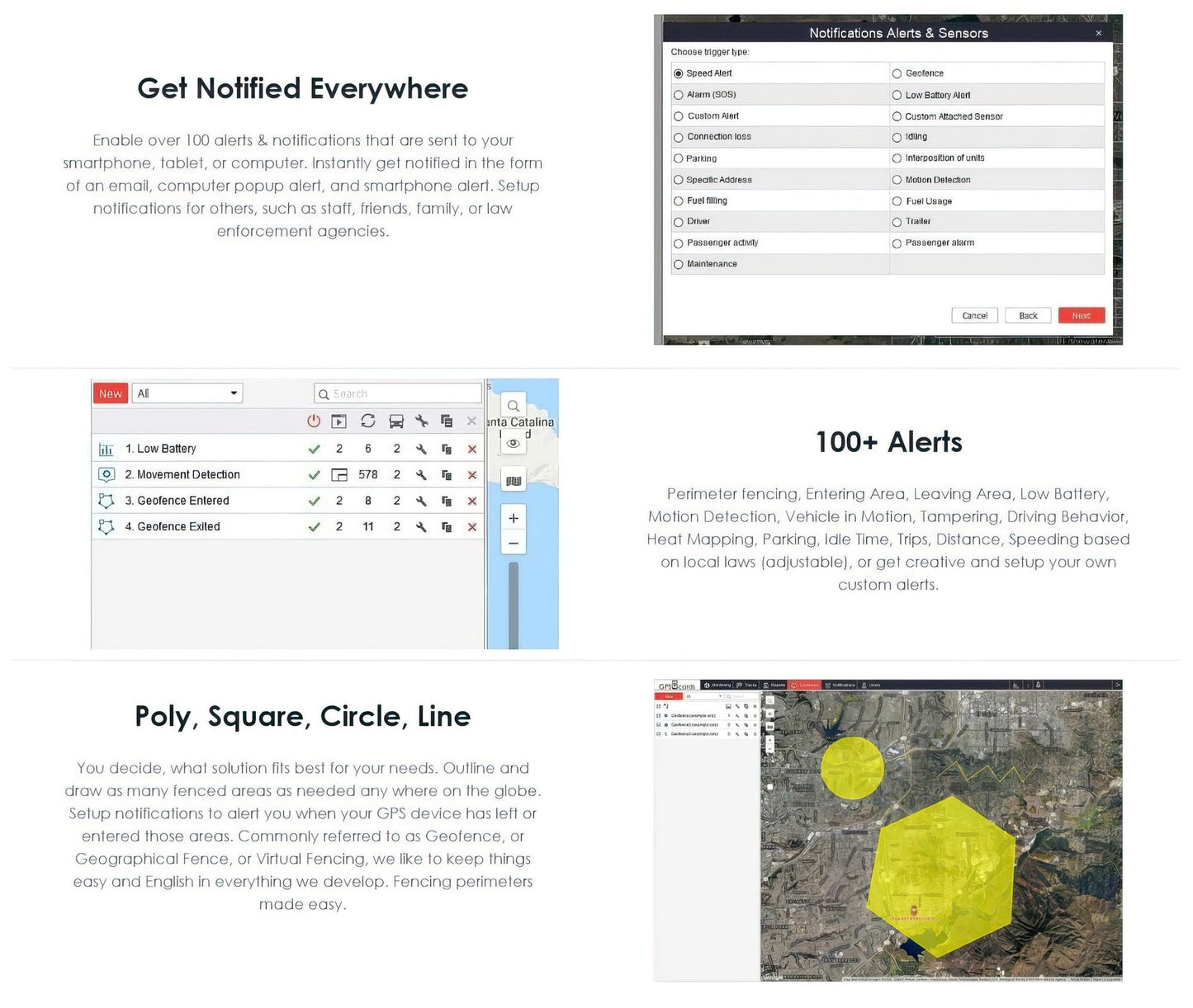 Sim Card for Large Battery GPS408 Tracker with 4G Powerful Tracking