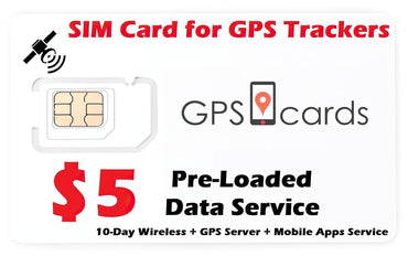 GPS SIM works for Coban GPS-408A/B with Portable Large Battery