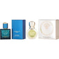 VERSACE VARIETY by Gianni Versace 2 PIECE UNISEX VARIETY WITH VERSACE EROS POUR FEMME & VERSACE EROS POUR HOMME AND BOTH ARE EDT SPRAY 1 OZ
