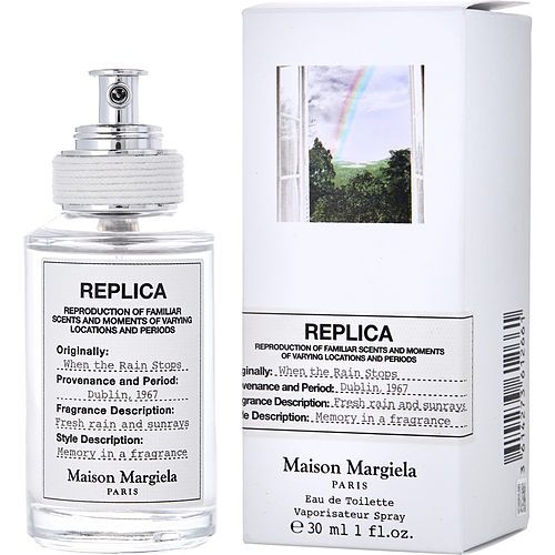 REPLICA WHEN THE RAIN STOPS by Maison Margiela EDT SPRAY 1 OZ