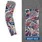 1 Pc Tattoo sleeves for summer outdoor sports, breathable, sweat absorbing, sun shading, seamless koi flower arm tattoo ice sleeves