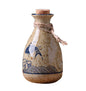 Authentic Japanese Ceramic Sake Pot - Beautiful Porcelain Wine Jug for Traditional Serving