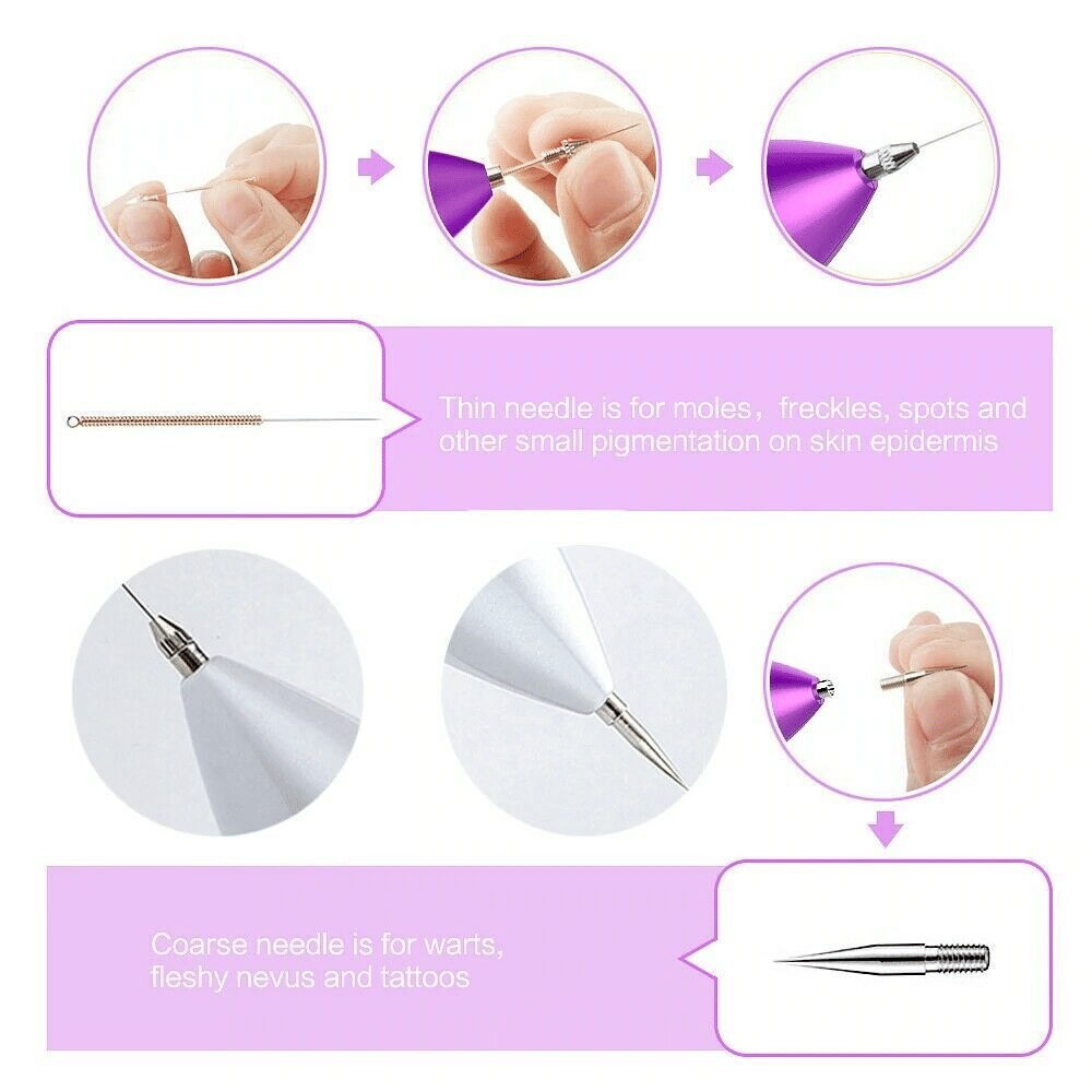 Electric Laser Plasma Pen Mole Removal Dark Spot Remover Skin Wart Tag Tattoo