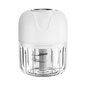 Mini Electric Garlic Chopper, Food Processors Small, Garlic Mincer Crusher Vegetable Chopper, Meat Grinder Masher Kitchen Tool, Portable Blender for Onion, Ginger, Veggie, Spice, Herb, Fruit, Nuts