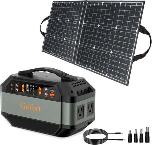GOFORT 330W Portable Power Station 299Wh Solar Generator