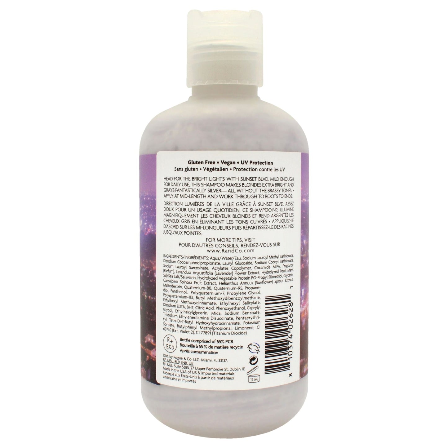Sunset Blvd Blonde Shampoo by R+Co for Unisex - 8.5 oz Shampoo