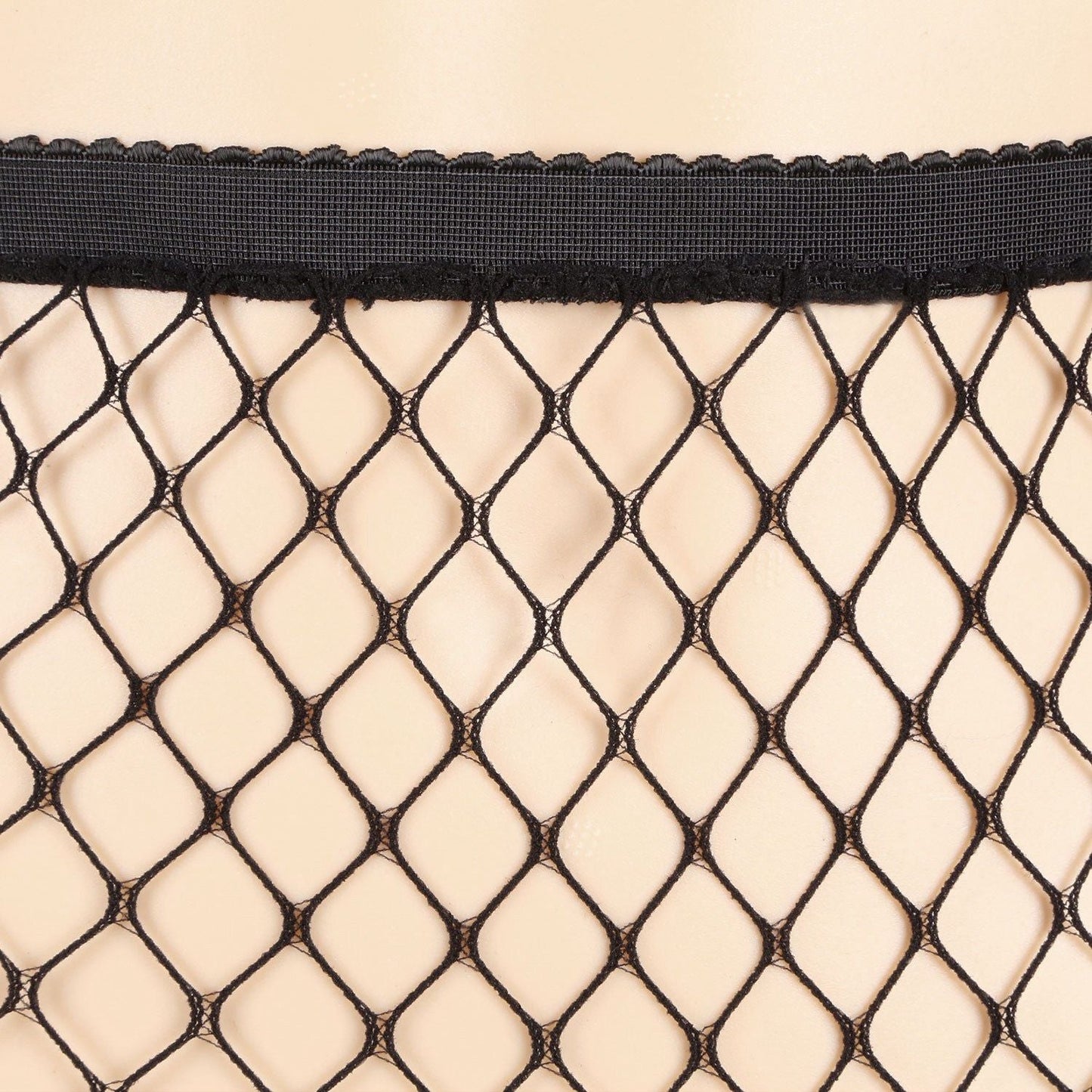Women Fishnet Tights Sexy High Waist Fishnet Pantyhose Stretchy Mesh Hollow Out Tights Stockings