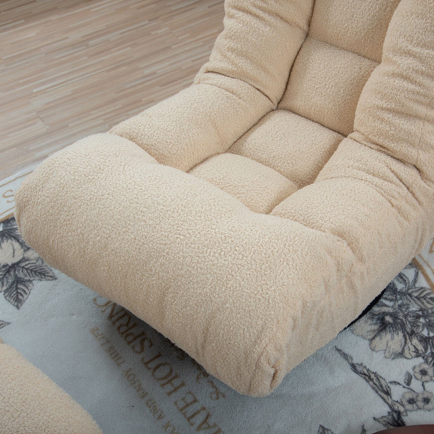 Adjustable Tatami Floor Chair with 3D Ergonomic Support