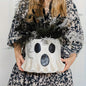 1Pc Resin Ghost Bucket Vase, Cute Virus Ghost Bucket, Christmas Festival Home & Kitchen Decor