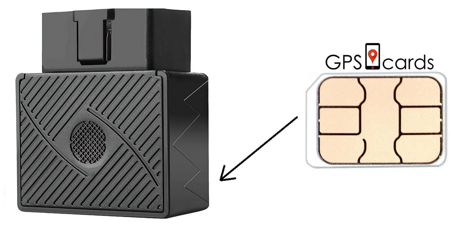Sim card for Coban GPS408 with Large Magnetic & Portable Battery
