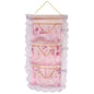[Bud Silk] Pink Lace/Wall Hanging/ Wall Organizers / Wall Baskets / Hanging Baskets (11*21)
