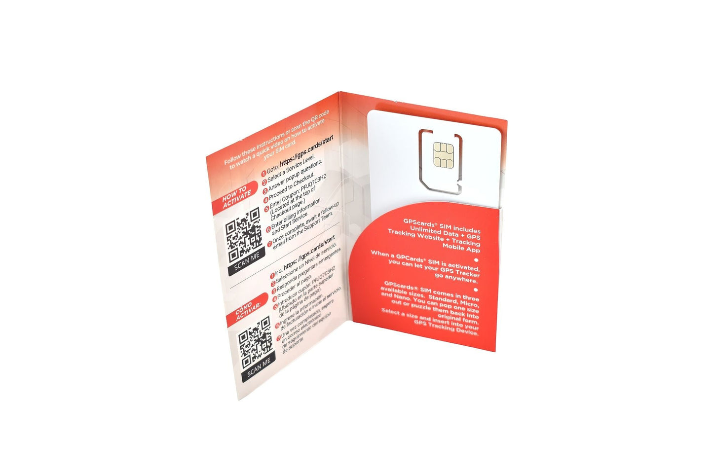 Sim Card for Large Battery GPS408 Tracker with 4G Powerful Tracking