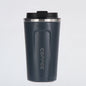 12 oz Stainless Steel Vacuum Insulated Tumbler - Coffee Travel Mug Spill Proof with Lid - T hermos Cup for Keep Hot/Ice Coffee; Tea and Beer