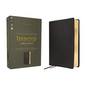 Esv, Thompson Chain-Reference Bible, Large Print, Leathersoft, Black, Red Letter - Imitation Leather