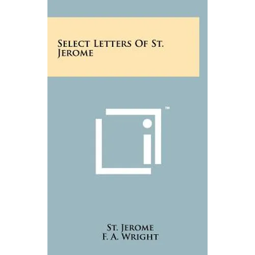 Select Letters Of St. Jerome - Hardcover
