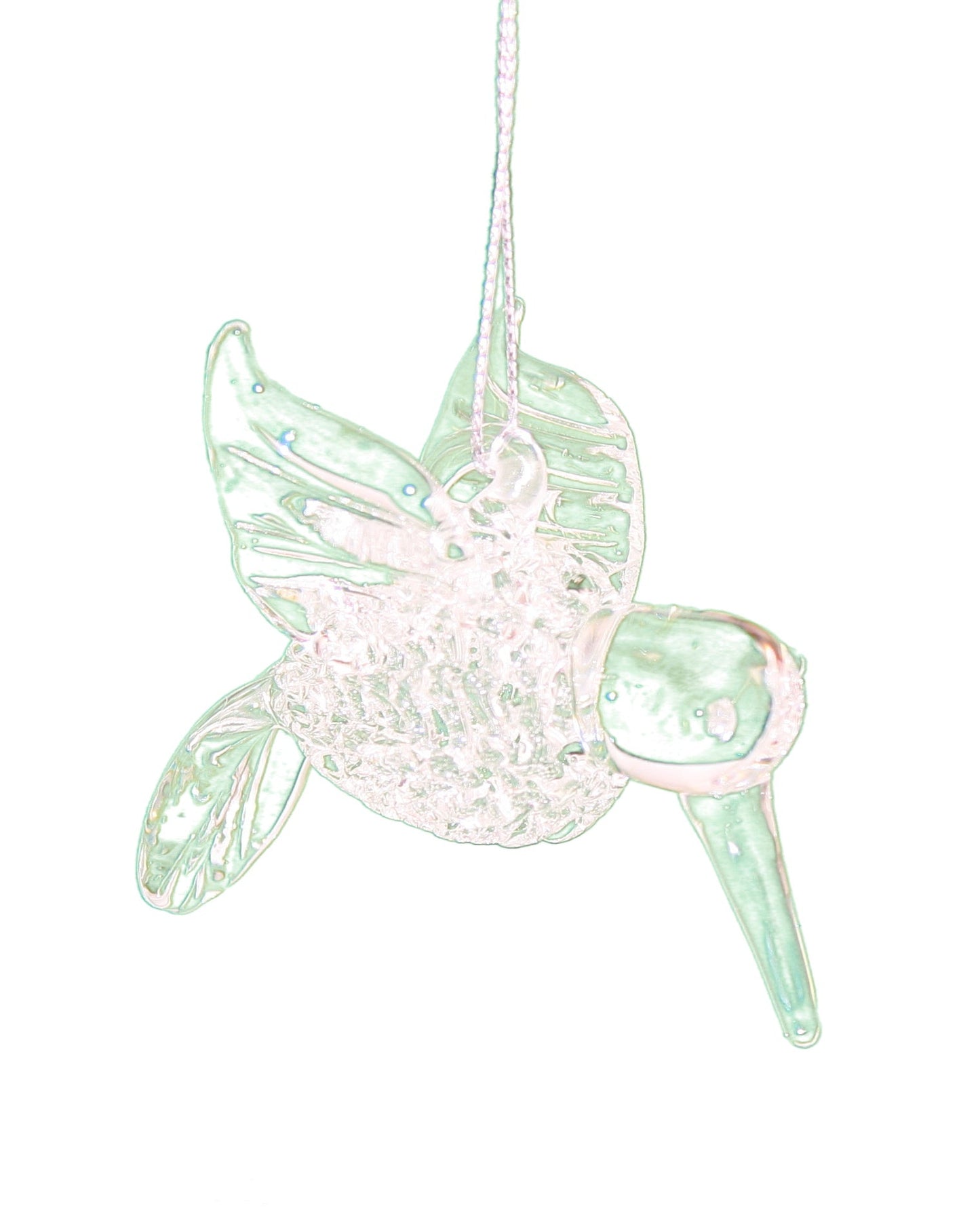 Spunglass Ornament - Gold Reindeer