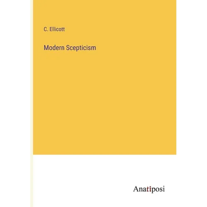 Modern Scepticism - Paperback