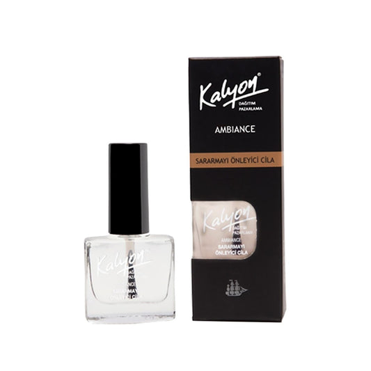 Kalyon Nail Polish Top Coat - Anti-Tacky Finish, Long-Lasting Nail Care (11 ml)