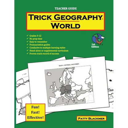 Trick Geography: World--Teacher Guide: Making things what they're not so you remember what they are! - Paperback