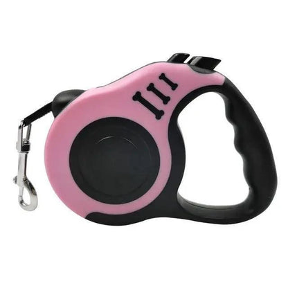 Durable Automatic Retractable Dog No Tangle Comfortable Grip Pet Leash Walking Running Cute Easy Control Leashes Pet Products