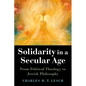 Solidarity in a Secular Age: From Political Theology to Jewish Philosophy - Hardcover