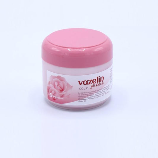 Vaseline Rose Fragrance Scented Petroleum Jelly 100ml - Moisturizing Dry Skin Relief