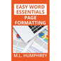 Page Formatting - Paperback