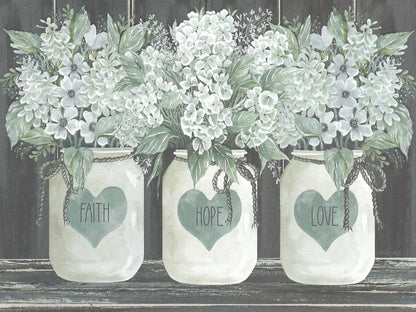 Faith Hope Love Card  - Wedding Card