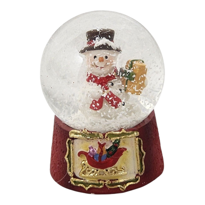 Charming Snowman 45mm Water Globe