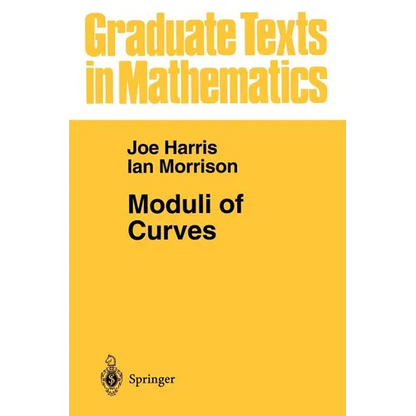 Moduli of Curves - Paperback