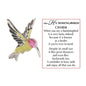 Hummingbird Pocket Charm