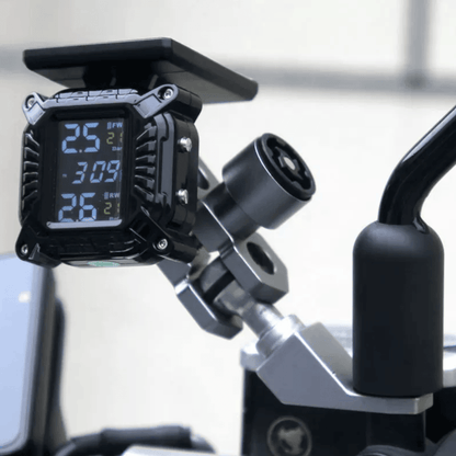 DX™ Solar Power Motorcycle Tire Pressure/Temperature Monitor
