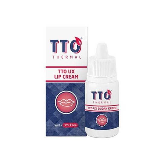 TTO UX Tea Tree Oil Lip Cream 10ml - Natural Moisturizer for Dry Lips