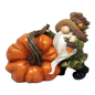 Harvest Gnome on a Gourd -