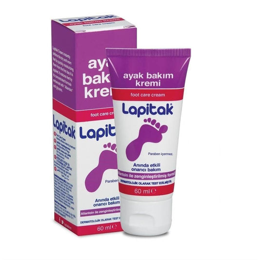 Lapitak Foot Care Cream 60ml - Intensely Moisturizing & Repairing Dry Feet