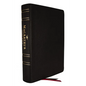 Nasb, MacArthur Study Bible, 2nd Edition, Genuine Leather, Black, Comfort Print: Unleashing God's Truth One Verse at a Time - Leather