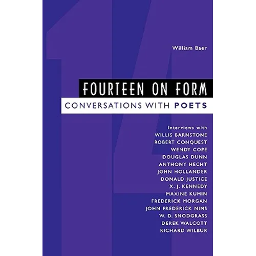 Fourteen on Form: Conversations with Poets - Paperback