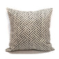 Orange Three Dimensional Square Geometry Pillow