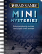 Brain Games - To Go - Mini Mysteries: Solve Perplexing Puzzles and Cryptic Brain Teasers - Spiral